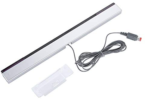 Yosoo Health Gear WII Sensor Bar Wireless, Wired Sensor Bar, Für WII Sensor Bar, Infrarot IR Signal Ray Sensor Bar Wired Receiver Stand Für WII Console