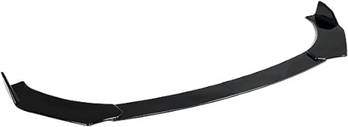 SORAD Frontlippe Spoiler für VW Transporter Caravelle T4 T5 T6 2003-2018 Golf MK5 MK6 MK7 CC, Stoßfängerlippe Spoilerlippe Dauerhaft AntiKollision Frontspoiler Protector