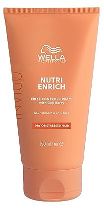 Wella Professionals Invigo Nutri Enrich Frizz Control Cream Leave-in Haarkur - feuchtigkeitsspendende Haarcreme mit Vitamin E - sofort tiefenwirksame Haarpflege für kaputtes Haar - 150 ml