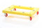 Wiltec Transportroller 136 kg 510x405 mm, viereckig, Möbelroller, Rollbrett mit 4 Lenkrollen, Möbelhund als Umzugshilfe