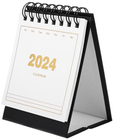 Operitacx Mini Tischkalender Kleiner Kalender Klappkalender Tischkalender Standkalender Schreibtischkalender Dekorativer Kalender Für Zuhause Und Büro