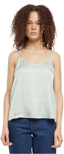 Urban Classics Damen Ladies Viscose Satin Slip Top
