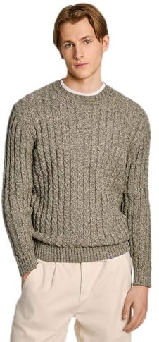 Pepe Jeans Charlie Prendas de Punto, Verde (Safari Green), XXL para Hombre