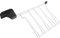 CAXUSD 1pc Stainless Steel Toast Rack Grilling Accessory for Toaster High Temperature Resistant Easy to Clean for Sandwiches Breakfast Dishwasher Safe Design