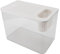 Pssopp Aquarium, Desktop-Aquarium, Robust und Langlebig für Goldfische (White)