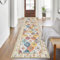 SHACOS Boho Teppich Läufer Flur rutschfest 60x240 cm Teppichläufer Waschbar Flurläufer Lang, Küchenteppich, Vintage Teppich Läufer für Flur, Eingang, Schlafzimmer, Wohnzimmer, Bunt