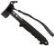 Martello da campeggio Heavy Duty con rimozione del palo della tenda, martello multifunzionale della tenda, mallet della tenda, per il campeggio (Black)