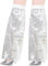 ARTGUTS 1 Paar Pailletten Beinstulpen für Damen, Glitzernde Disco Accessoires, Retro 70er Jahre Kostüm, Sequin Leg Boot Covers für Frauen, für Karneval, Mottoparty, Fasching Party Kostüm (Silber)