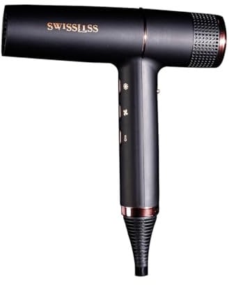 SWISSLISS - Haartrockner The Cloud Edition – Bürstenloser Motor 110.000 U/min – 1800 W, 2000 W