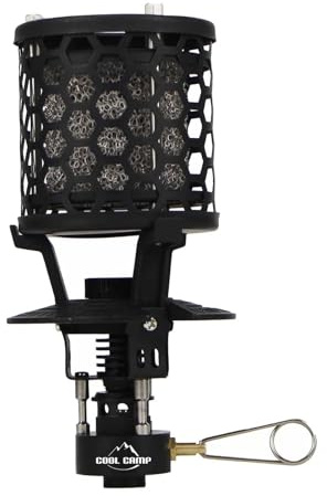 MotiveTech Portable Mini Gas Heater for Camping, Ideal for Cold Weather, Garden, Travel And Hiking. Easy to Carry.