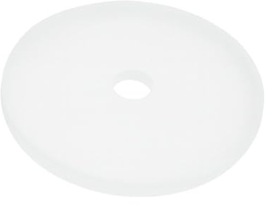 SKIR'CO Transparente Polycarbonat-Unterlegscheiben – 37 mm Durchmesser – 5 mm Loch – 50er-Packung