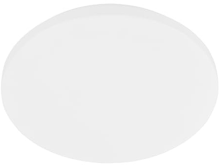 EGLO LED Deckenlampe außen Approdo, 4600 Lumen, Outdoor Deckenleuchte | Außenleuchte Balkon Terrasse, Außenlampe Decke aus Kunststoff in Weiß, IP54, warmweiß, Ø 43 cm