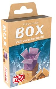 NSV - Box (Travel), Würfelspiel - voll verschachtelt | Reisespiel (2-6 Spieler), für Erwachsene u. Kinder ab 8 Jahren