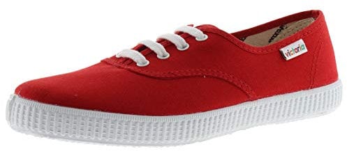 victoria DEPORTIVA 106613 INGLESA LONA de la talla 38 en color ROJO