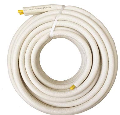 Atlantis Klimazubehör - Conductor central (doble, 10 m, para aire acondicionado 1/4-3/8)