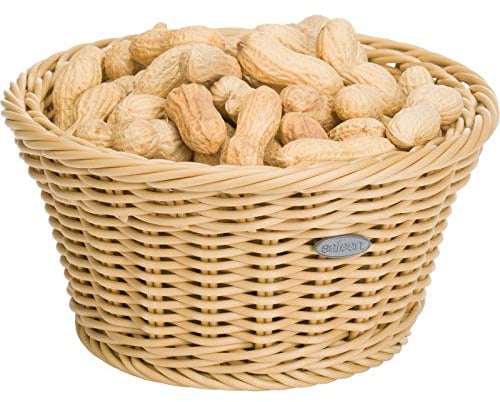 Saleen Mehrzweck-Korb, Gastrotauglich, Rund, Durchmesser: 18,5 cm, Kunststofffaser, Hellbeige, 02010430101