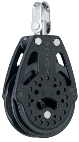 Harken 75mm Carbo Ratchet Block - Einer/Wirbel