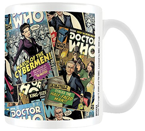 Pyramid International Doctor Who-Tazza con Fumetto, Ceramica, Multicolore, Unica