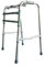 Mobiclinic®, Gehhilfe, Mezquita, Europäische marke, Gehbock, Klappbar, Leichtgewicht, Höhenverstellbar, Für senioren, Aus aluminium, Rutschfest, Ergonomische griffe, Bis 100 kg, Silber