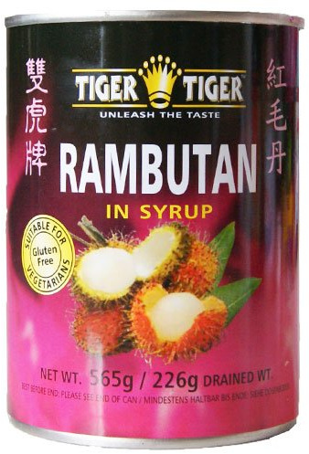 Tiger Tiger Rambutan in Syrup - 1 x 565g
