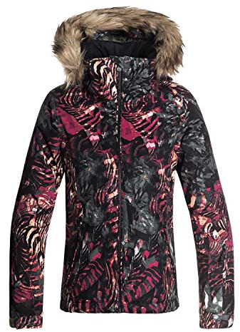 Roxy Jet Ski Girl Jk Jacke, Schwarz, 41