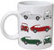 Jaguar E Type Classic Car Mug
