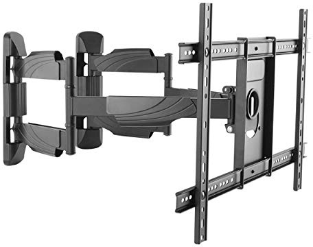 Eaton Tripp Lite Swivel/Tilt Corner Wall Mount for 37 to 70 TVs and Monitors - Flat/Curved (Black) (DMWC3770M)