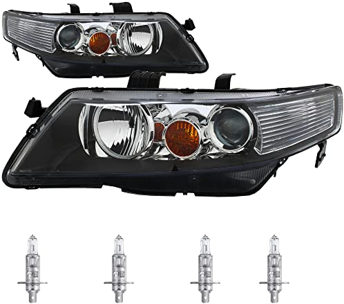 EISENFELS Bundle Set 69593819 Scheinwerfer rechts & links + Leuchtmittel H1 Classic kompatibel mit Accord VII CL