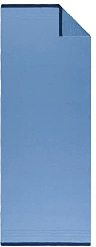 Egeria Saunatuch Dori 75x200cm 420g/m² Blau Einfarbig Uni Baumwolle