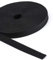 10 Meter PP-Gurtband, Taschenband, Taschengurt - schwarz - 1,6mm stark, 15mm breit