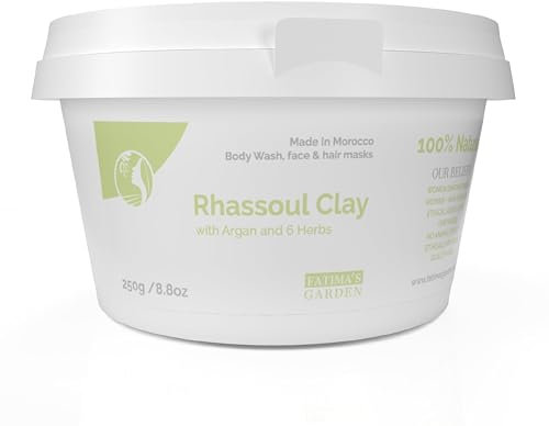 Fatima's Garden Ghassoul mit Kräutern - Detox-Gesichtspuder, 250g