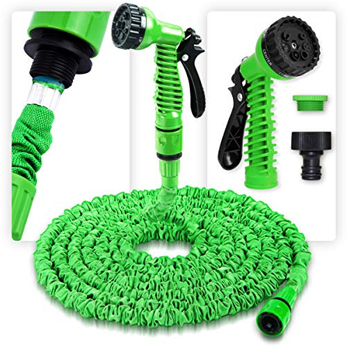 UC-Express Gartenschlauch Flexibel Wasserschlauch 7,5m 25ft Dehnbarer Schlauch Flexibel Bewässerung