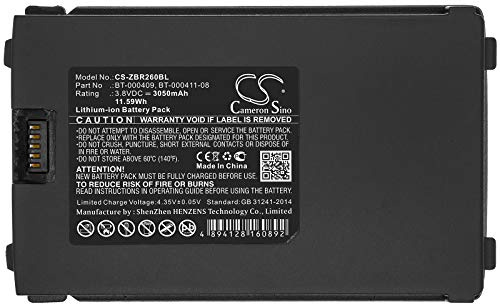 TCTK Akku 3050mAh Kompatibel mit [Zebra] TC21, TC210, TC210K, TC26, TC26AK Ersetzt BT-000409, BT-000409-50, BT-000409-56, BT-000411-08, BTRY-TC2Y-1XMA1-01