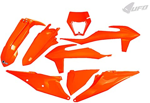 UFO PLAST KIT ORANGE fluoro Ktm EXC 250 2020-2023