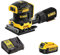 Dewalt DCW200N 18V Brushless 1/4 Sheet Palm Sander 1 x 4.0Ah Battery & Changer
