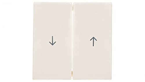 B.Quadrat Tastatur Doppelsymbol/Pfeil/creme 5316258992 Hager Polo 4011334455967
