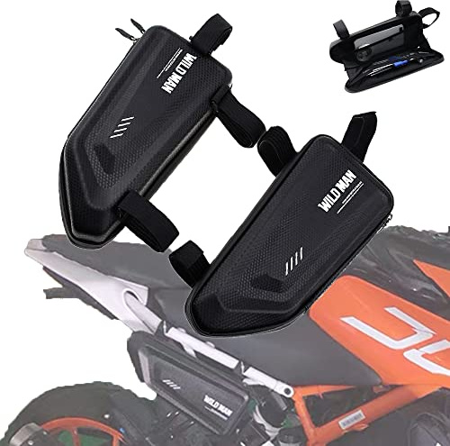 VORILES Für 125 200 250 390 790 Duke Adventure 990/S/R SMT, Supermoto/R Motorrad Seitentasche Modifikation wasserdichte Dreiecktasche