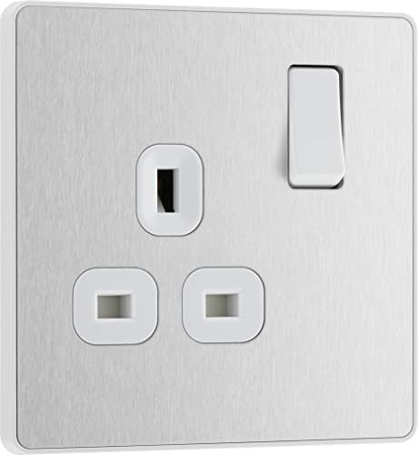 BG Electrical Evolve - Presa di corrente con interruttore singolo