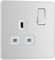 BG Electrical Evolve - Presa di corrente con interruttore singolo