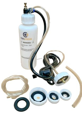 Tool Focus Universal One Man Brake & Clutch Pressure Bleeder Uses Air From Tyre