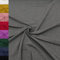 MAGAM-Stoffe Finn Jersey Stoff uni Oeko-Tex Meterware 50cm (41. Dunkelgrau meliert)