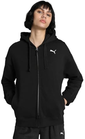 PUMA Damen Her Full Zip Hoodie Tr Schweiß