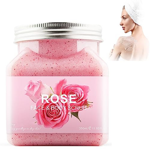 Aloe-Vera-Peeling, Aloe-Vera-Körperpeeling, Peeling Für Schwarze Achselhöhlen, Peeling-Gel Zur Entfernung Abgestorbener Haut (Rose)