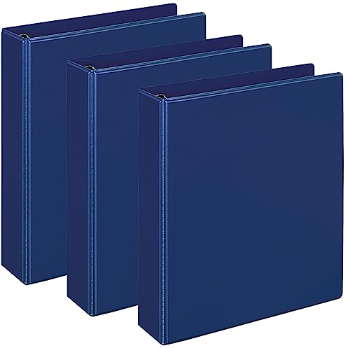 Veloflex Ringbuch Comfort DIN A5 4-D-Ring-Mechanik (blau, 3 Stück)