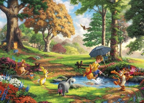 Ceaco Thomas Kinkade – Disney – Winnie Puuh – Puzzle mit 1000 Teilen