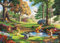 Ceaco Thomas Kinkade – Disney – Winnie Puuh – Puzzle mit 1000 Teilen