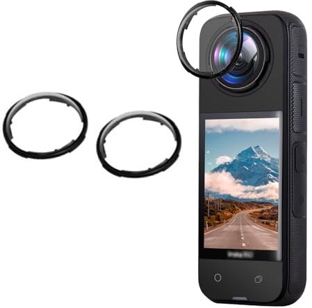Higatful Insta 360 X4 Tempering Glass Lens Guards Case 10H Hardness, Lens Protector Cover for Insta360 X4 Accessorie