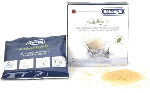 ALGOMAS® Sphères anticalcaire pour machine à café DLonghi | Code 5513282331 | Comprend 2 sacs | Plusieurs utilisations par sac | Haute efficacité