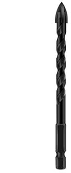 Kreuz Fliesen Bohrer Set Holzbearbeitung Legierung Dreieck Spiralbohrer Mehrzweck Glaskeramik Beton Lochöffner Bohrwerkzeuge(5mm)