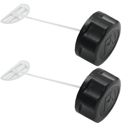 Hoypeyfiy 2Pcs Brushcutter Fuel Tank Cap, Replacement for Chinese Engine Motor 33CC 43CC 52CC BC430 BC520 CG330 CG430 CG520 Strimmer Trimmer Fuel Filler Cap